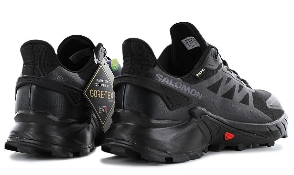 Salomon Supercross 4 GTX - GORE-TEX - Herren Trail-Running Schuhe Wanderschuhe Schwarz 417316