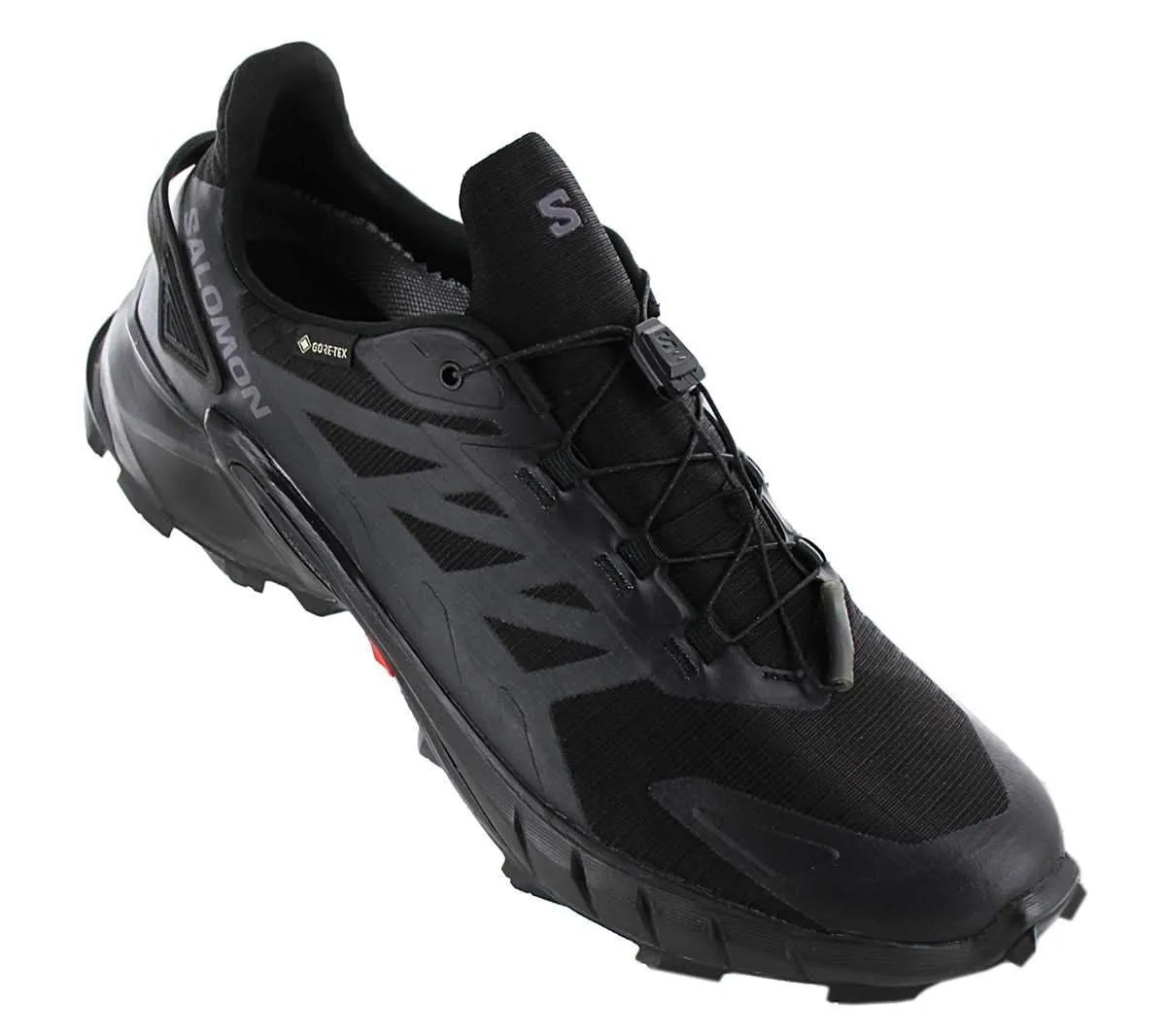 Salomon Supercross 4 GTX - GORE-TEX - Herren Trail-Running Schuhe Wanderschuhe Schwarz 417316
