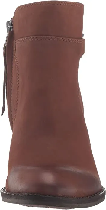 Sam Edelman Women's Western Bootie Mule, Toasted Coconut