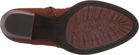 Sam Edelman Women's Western Bootie Mule, Toasted Coconut