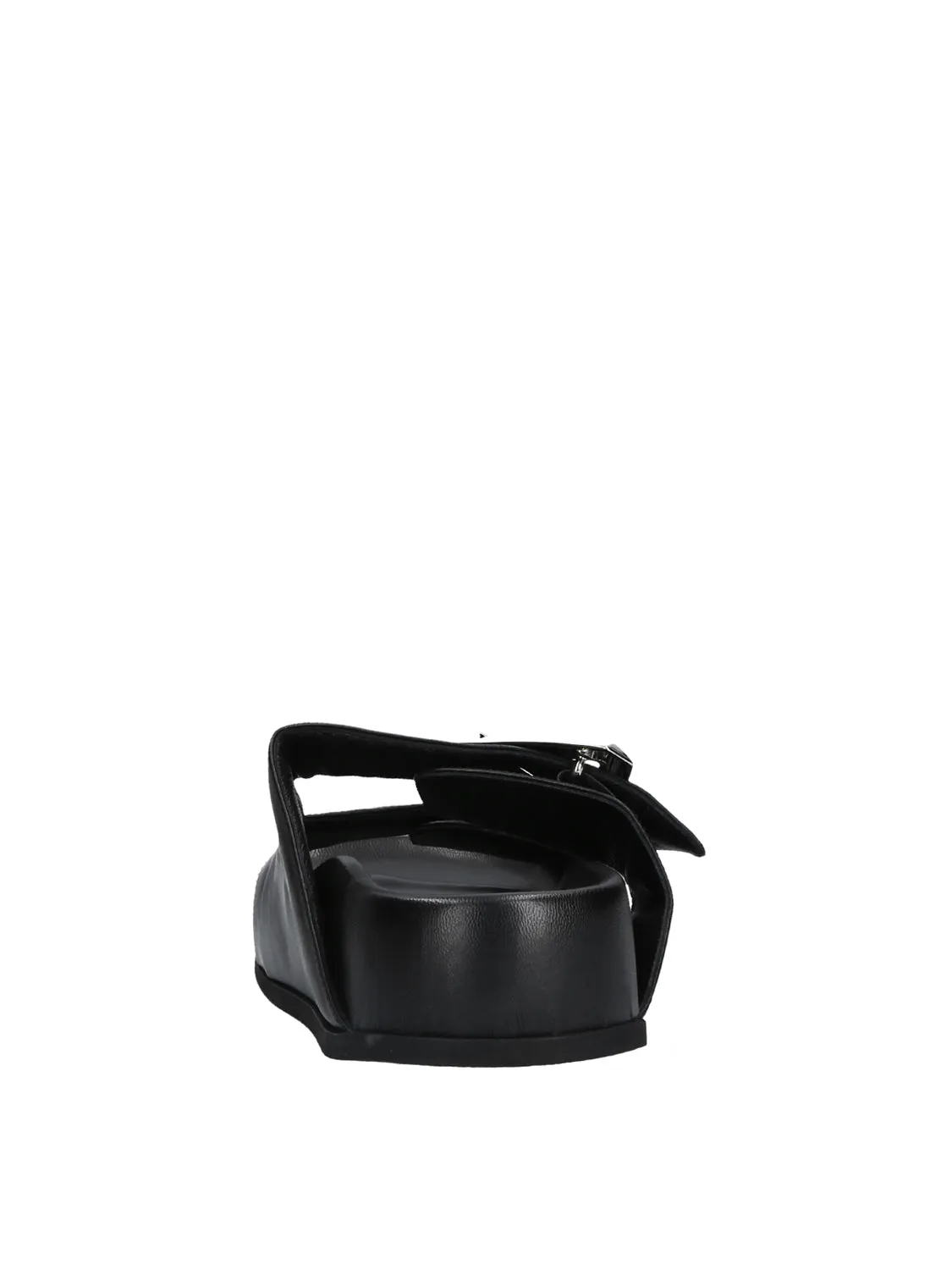 Sandalo Buckle Nero