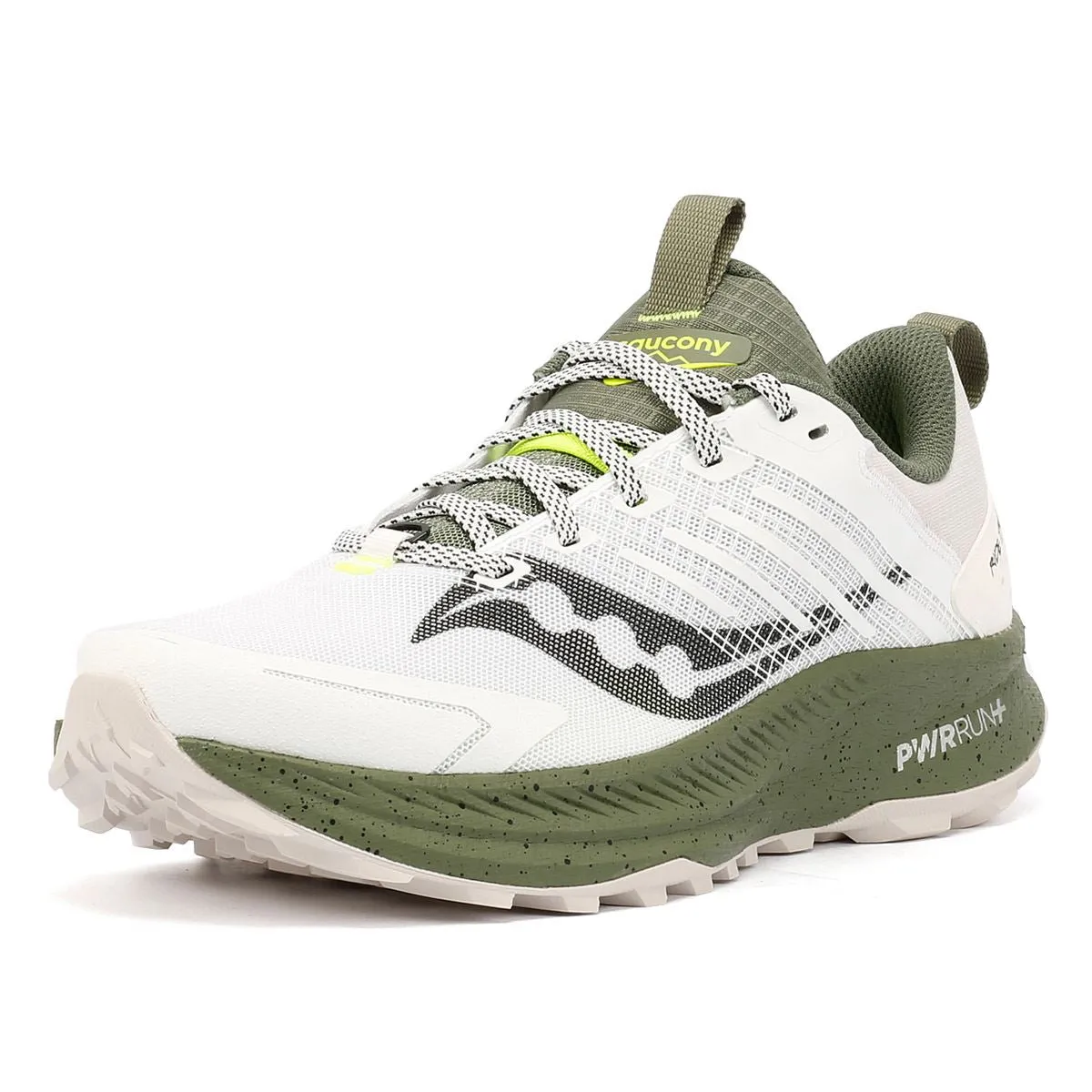 Saucony Ride TR2 Men's White/Olivine Trainers