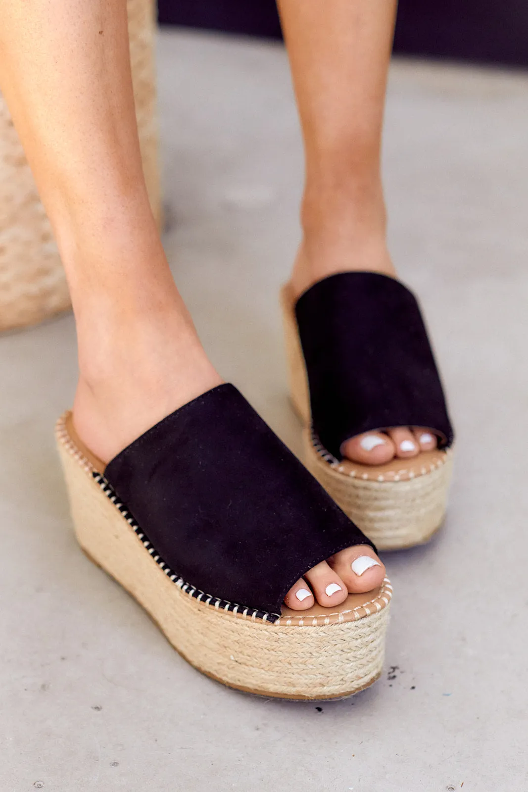 Saylor Platform Slide Sandal