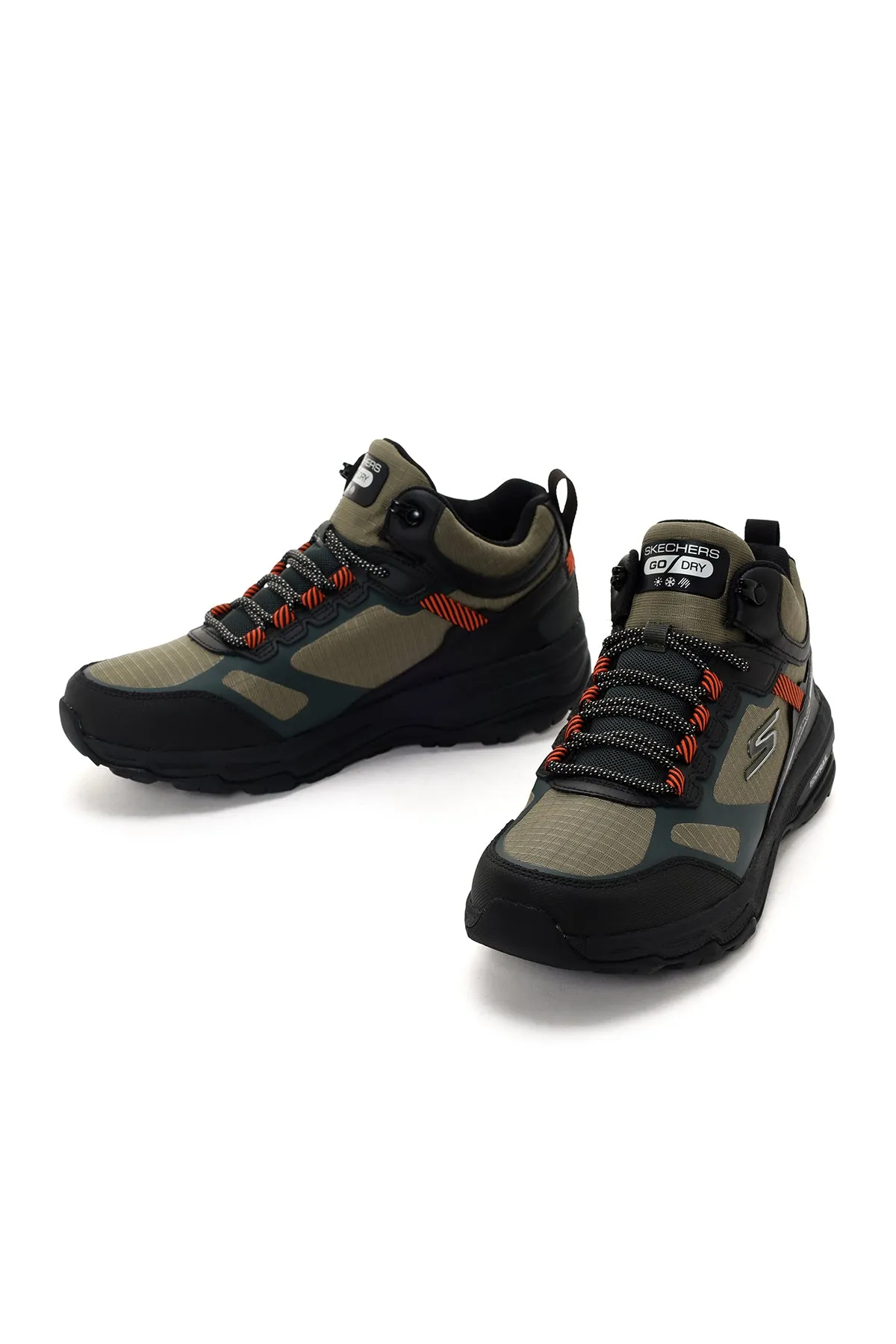 Skechers Erkek Haki Go Run Trail Altitude-Water Kalın Tabanlı Sneaker
