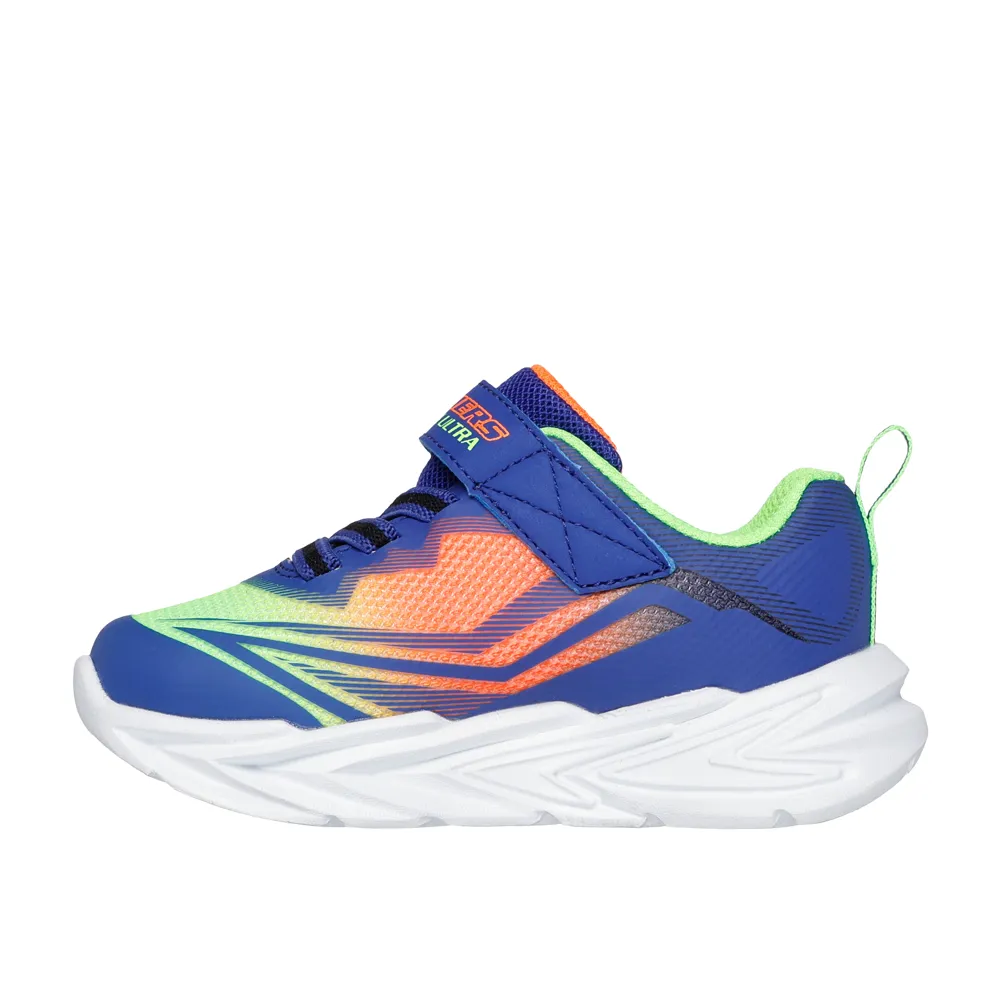 Skechers - Flex- Glow 4K - Blue/Multi - Trainers