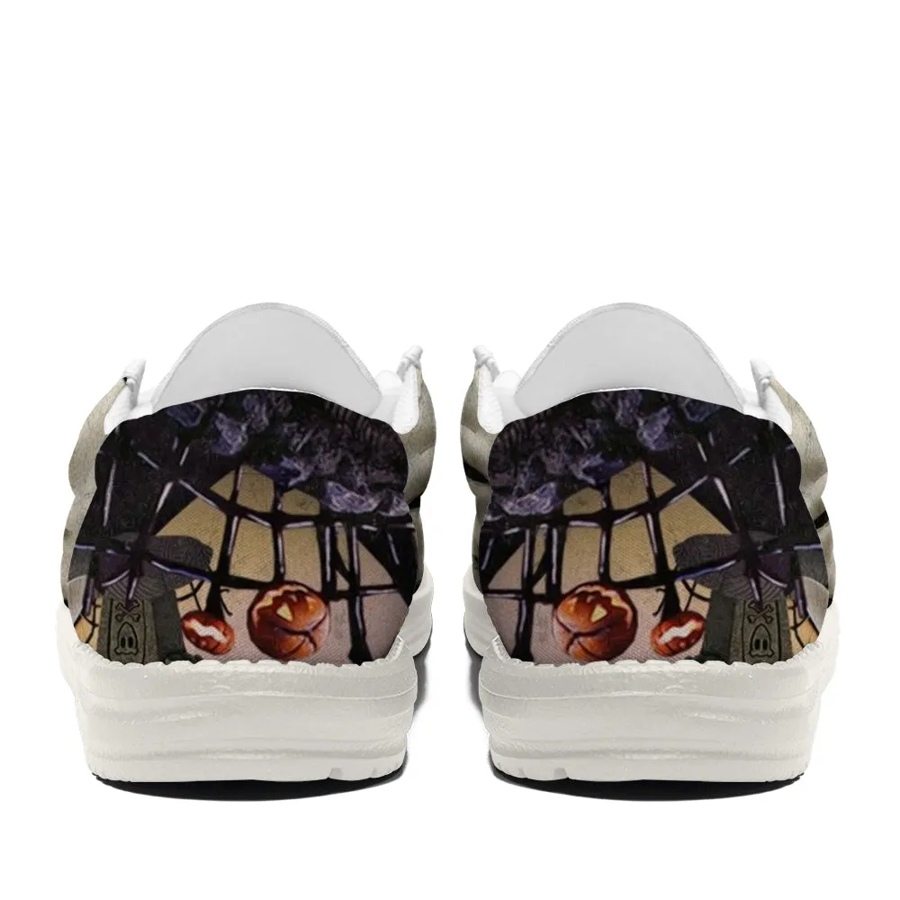 Spiral Hill Canvas Loafer Shoes