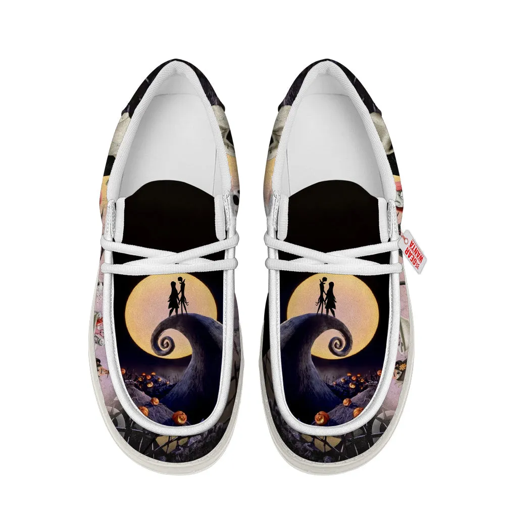 Spiral Hill Canvas Loafer Shoes
