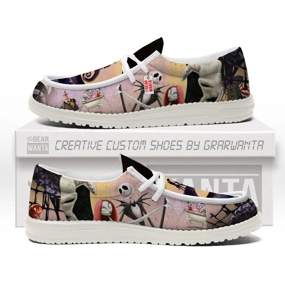 Spiral Hill Canvas Loafer Shoes