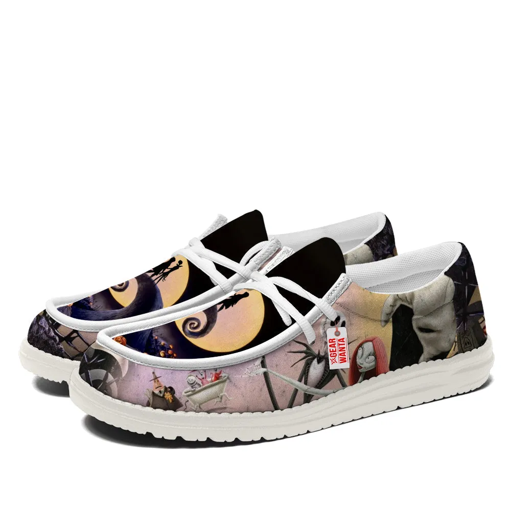 Spiral Hill Canvas Loafer Shoes