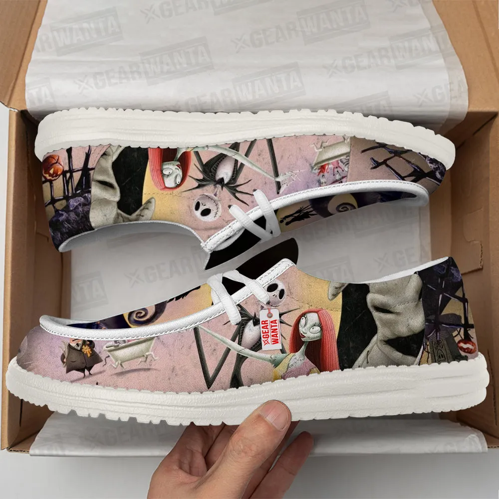 Spiral Hill Canvas Loafer Shoes