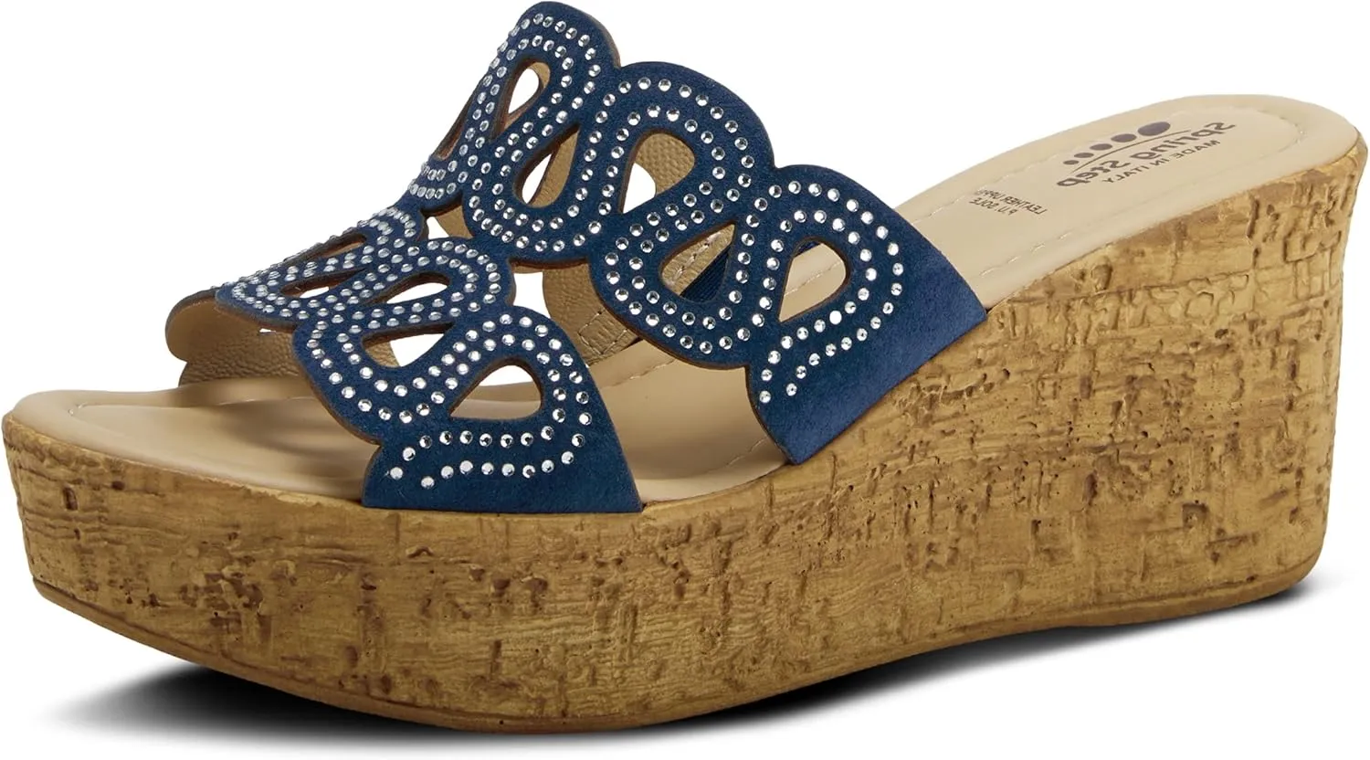 Spring Step Women's Mssteamy Slide Wedge Sandal