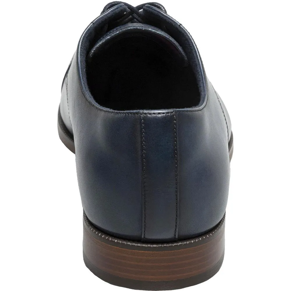 Stacy Adams William Cap Toe Oxford in Navy