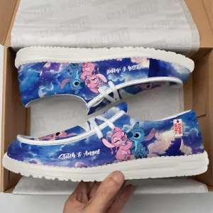 Stitch and Angel Loafer Shoes