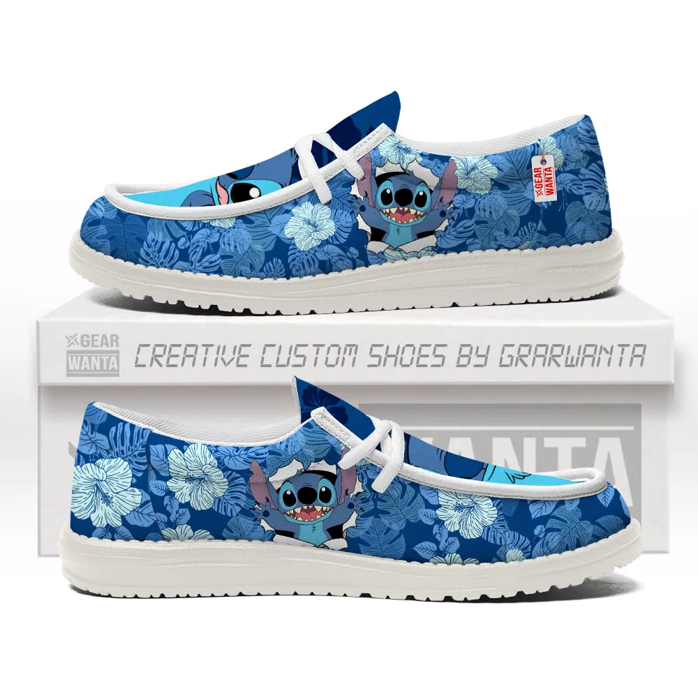 Stitch Canvas Loafer Shoes