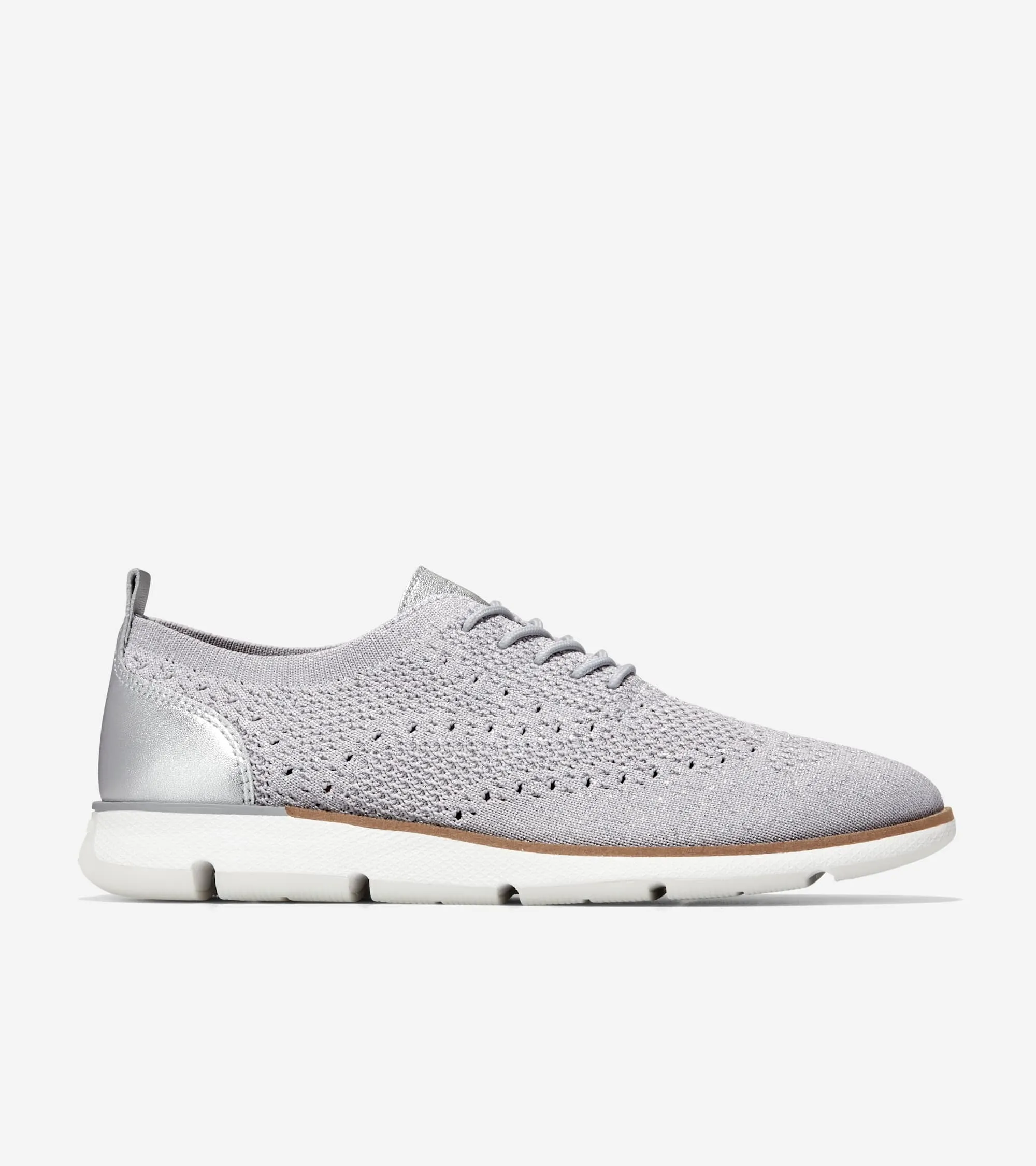 Stitchlite Loafers Cole Metallic On Slip Haan 4.Zerogrand Responsive service Microchip/Silver Future-proof Flat