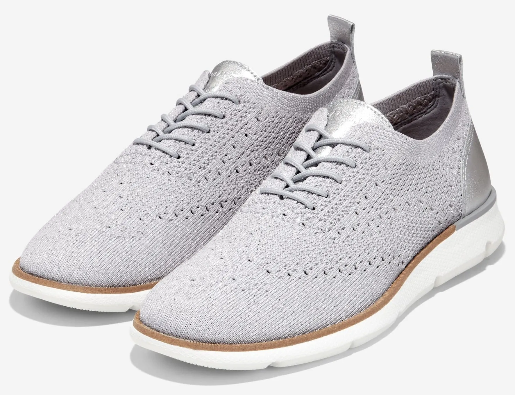 Stitchlite Loafers Cole Metallic On Slip Haan 4.Zerogrand Responsive service Microchip/Silver Future-proof Flat