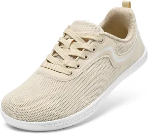 STQ Women's Minimalist Barefoot Shoes Wide Toe Box Trial Running Walking | Zero Drop Sole | Wide Width Fashion Sneaker