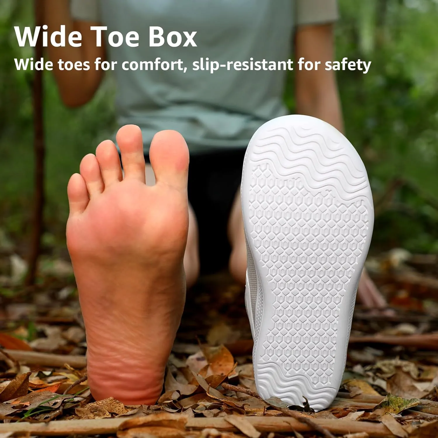 STQ Women's Minimalist Barefoot Shoes Wide Toe Box Trial Running Walking | Zero Drop Sole | Wide Width Fashion Sneaker