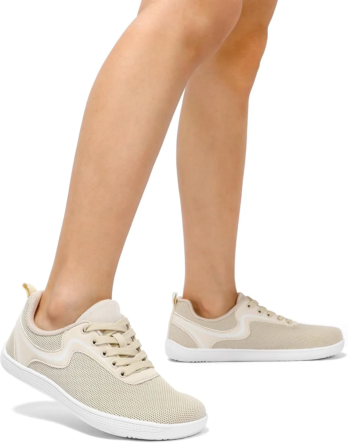 STQ Women's Minimalist Barefoot Shoes Wide Toe Box Trial Running Walking | Zero Drop Sole | Wide Width Fashion Sneaker