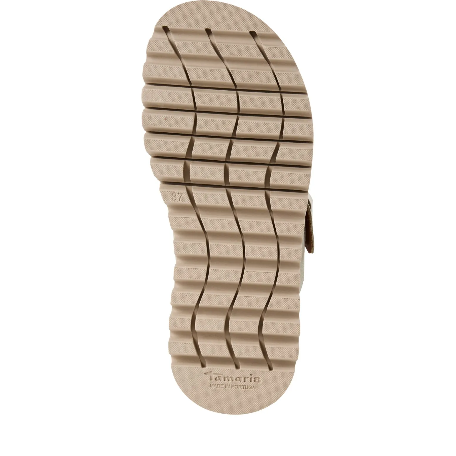 TAMARIS - 27202-771 CHUNKY DOUBLE STRAP MULE - GREEN