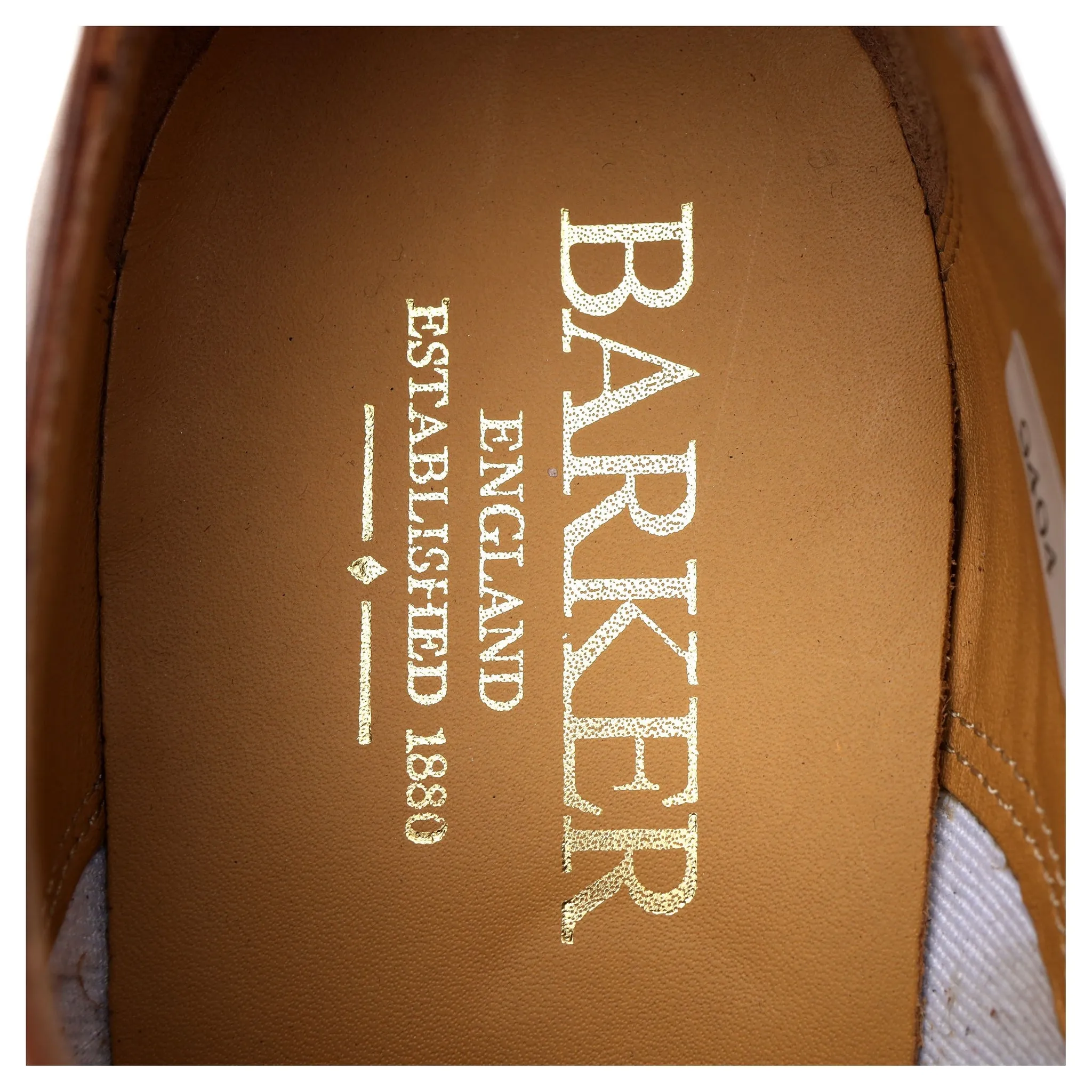 Tan Brown Leather Oxford UK 7 F