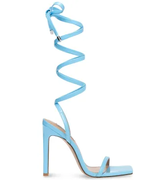 Toe Open Baby Artificial Intelligence (AI) Customer-first Blue High Uplift Sandal Steve Patent Strappy Madden Stiletto Heel