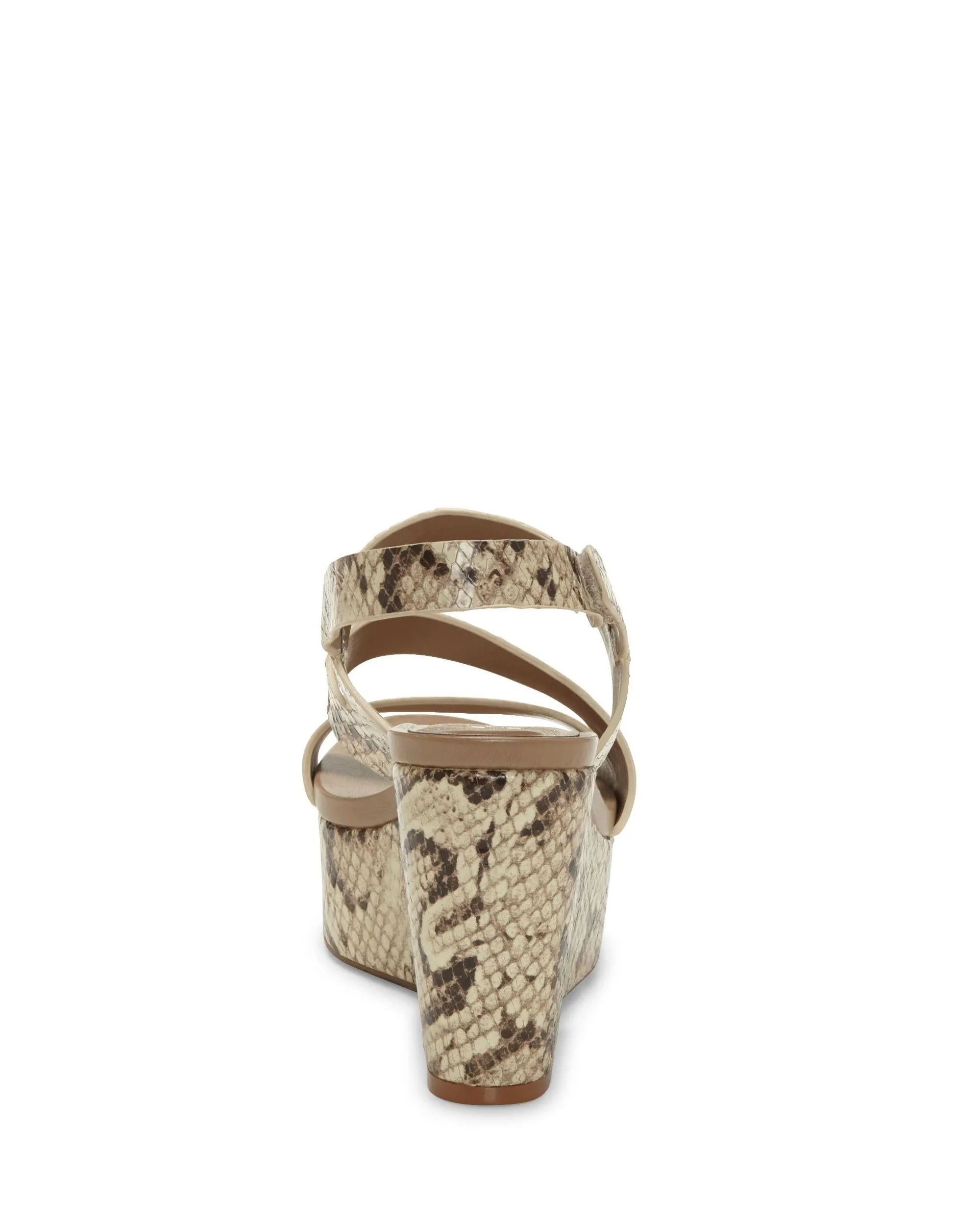 Velley Strappy Built-in features Leather Caged Wedge Platform Oatmeal Sandals Camuto Multi Vince Feature-rich