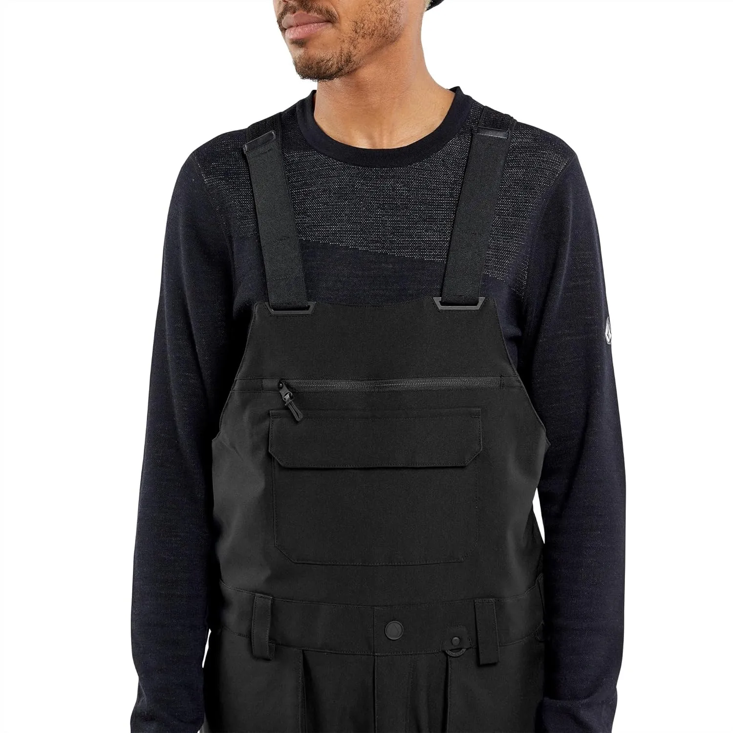 Volcom Mens Roan Bib Overall Snowboard Pant