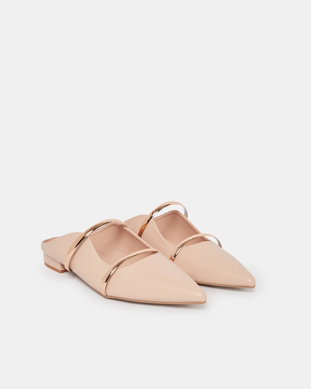 Women Pink Strappy Mule