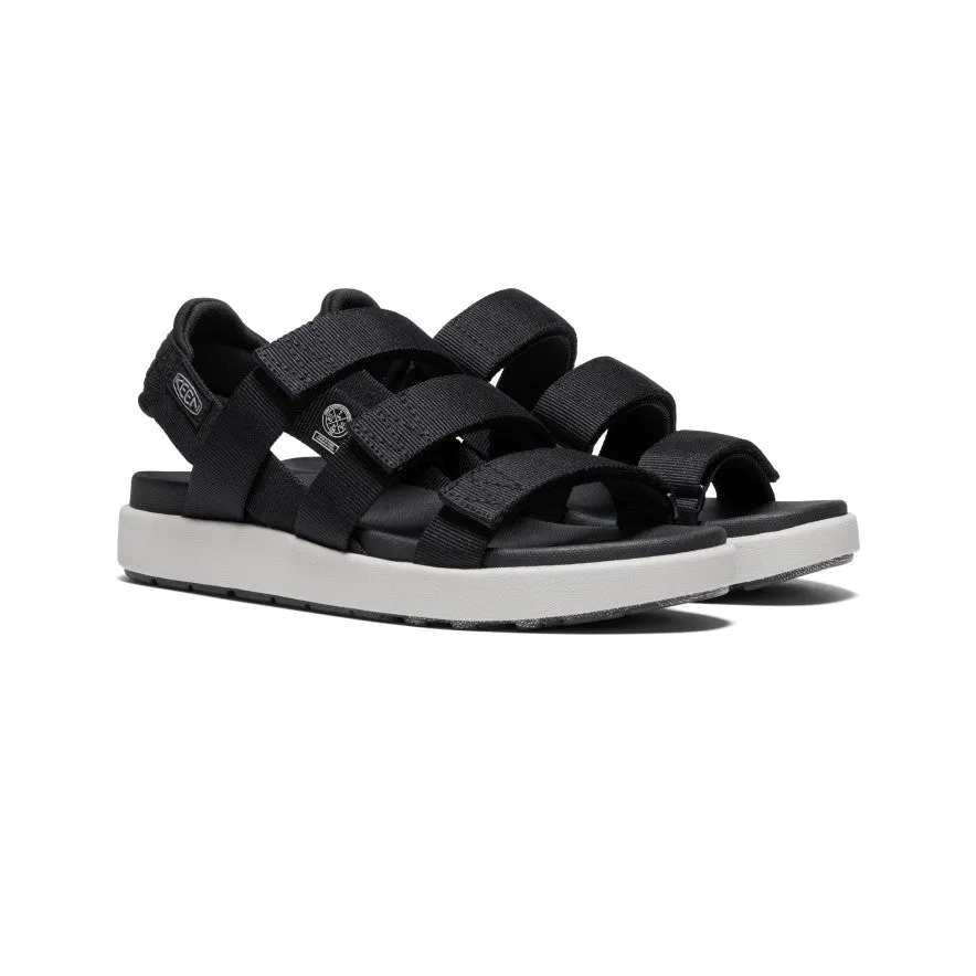 Women's Elle Strappy Sandal - Black/Vapor