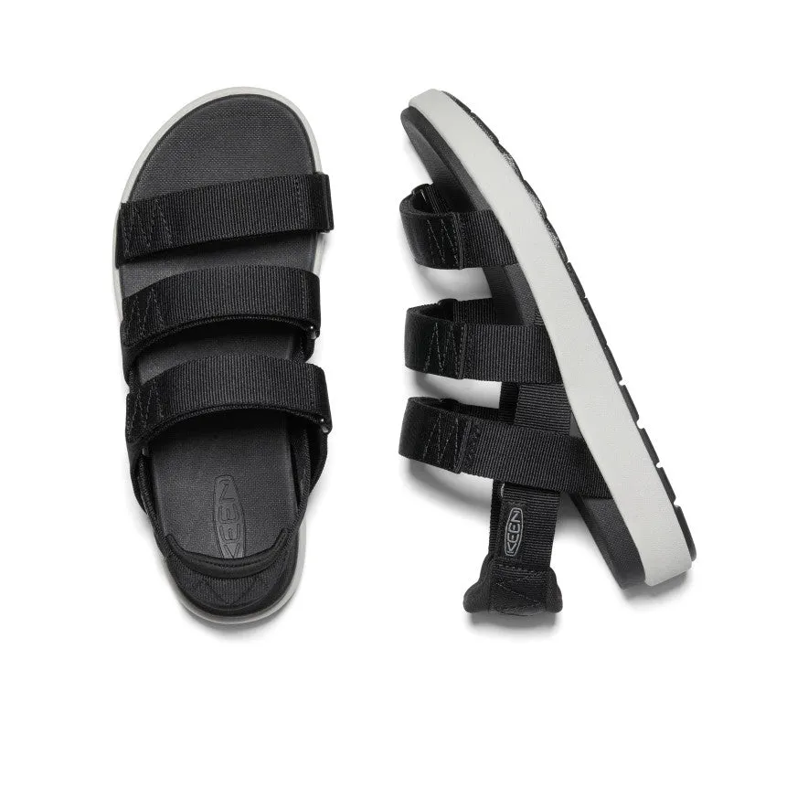 Women's Elle Strappy Sandal - Black/Vapor