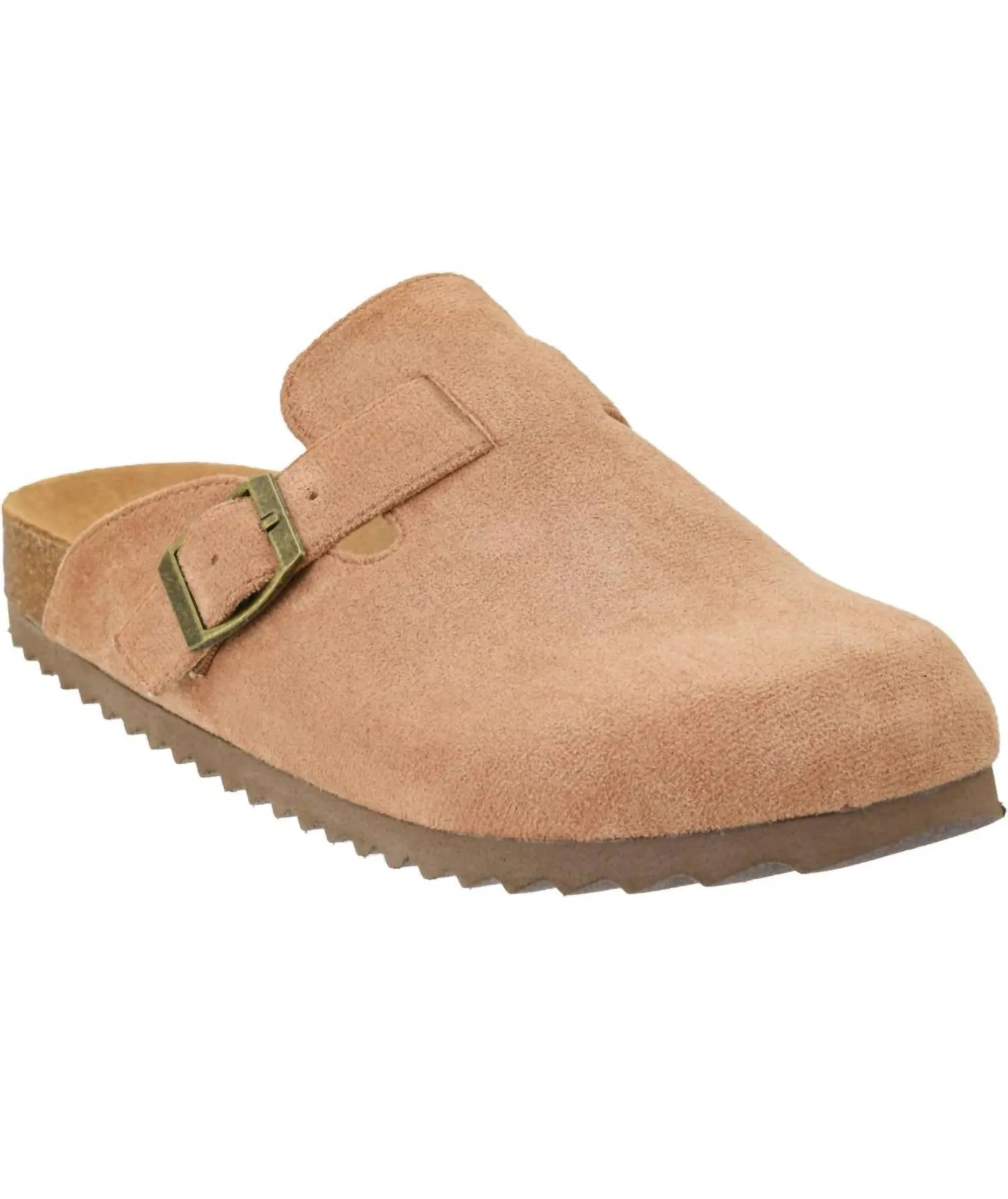 Women's One For The Books Mule With Buckle In Camel