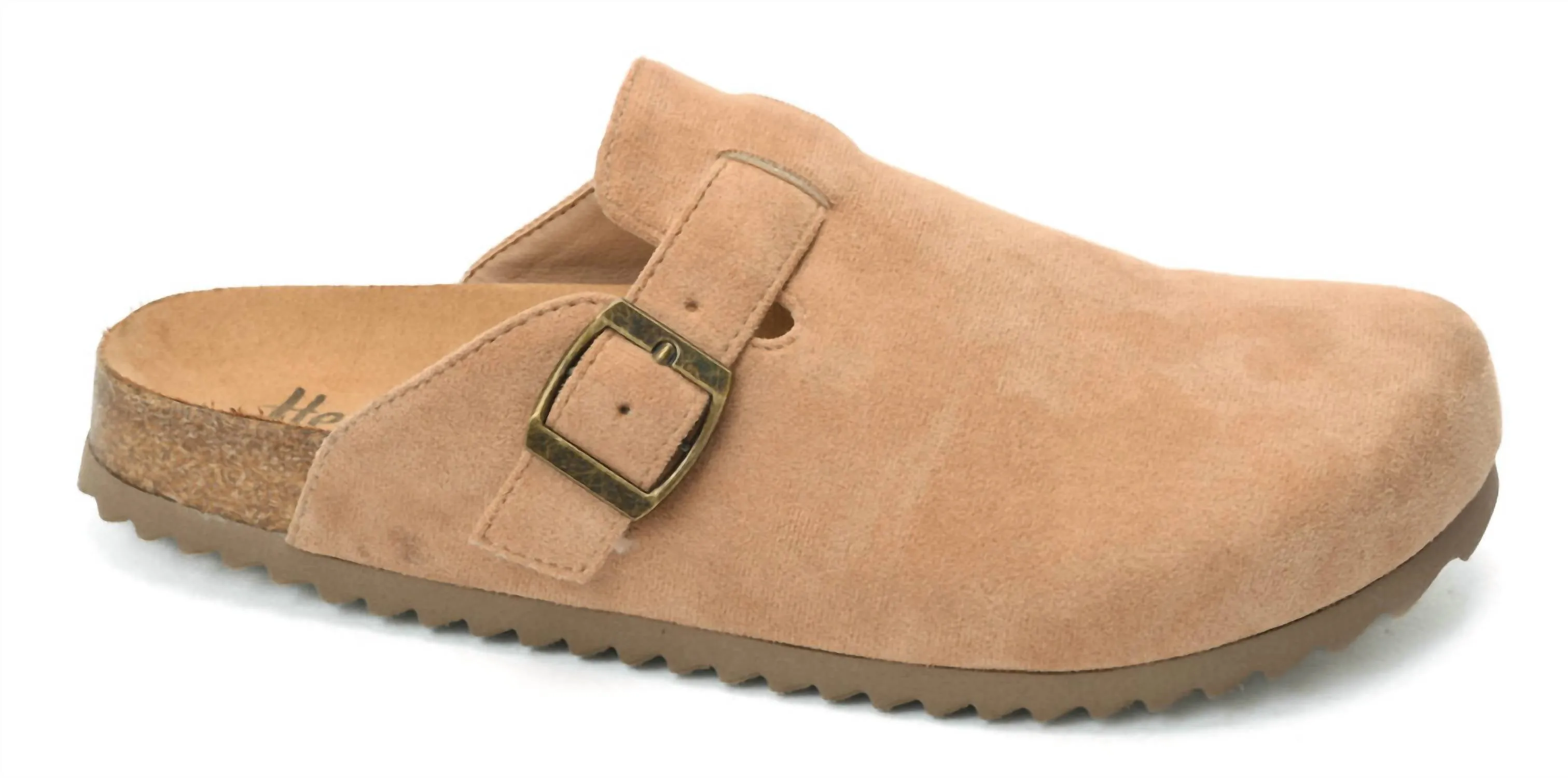Women's One For The Books Mule With Buckle In Camel