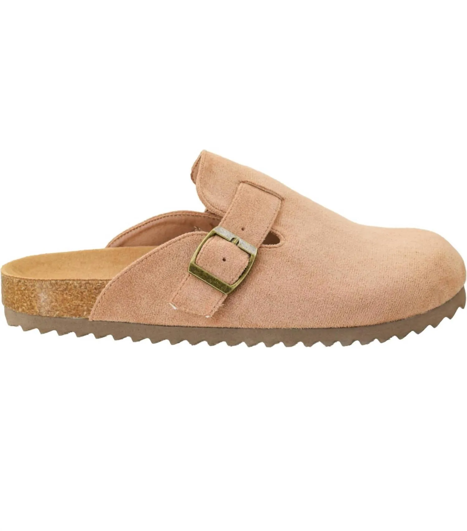 Women's One For The Books Mule With Buckle In Camel