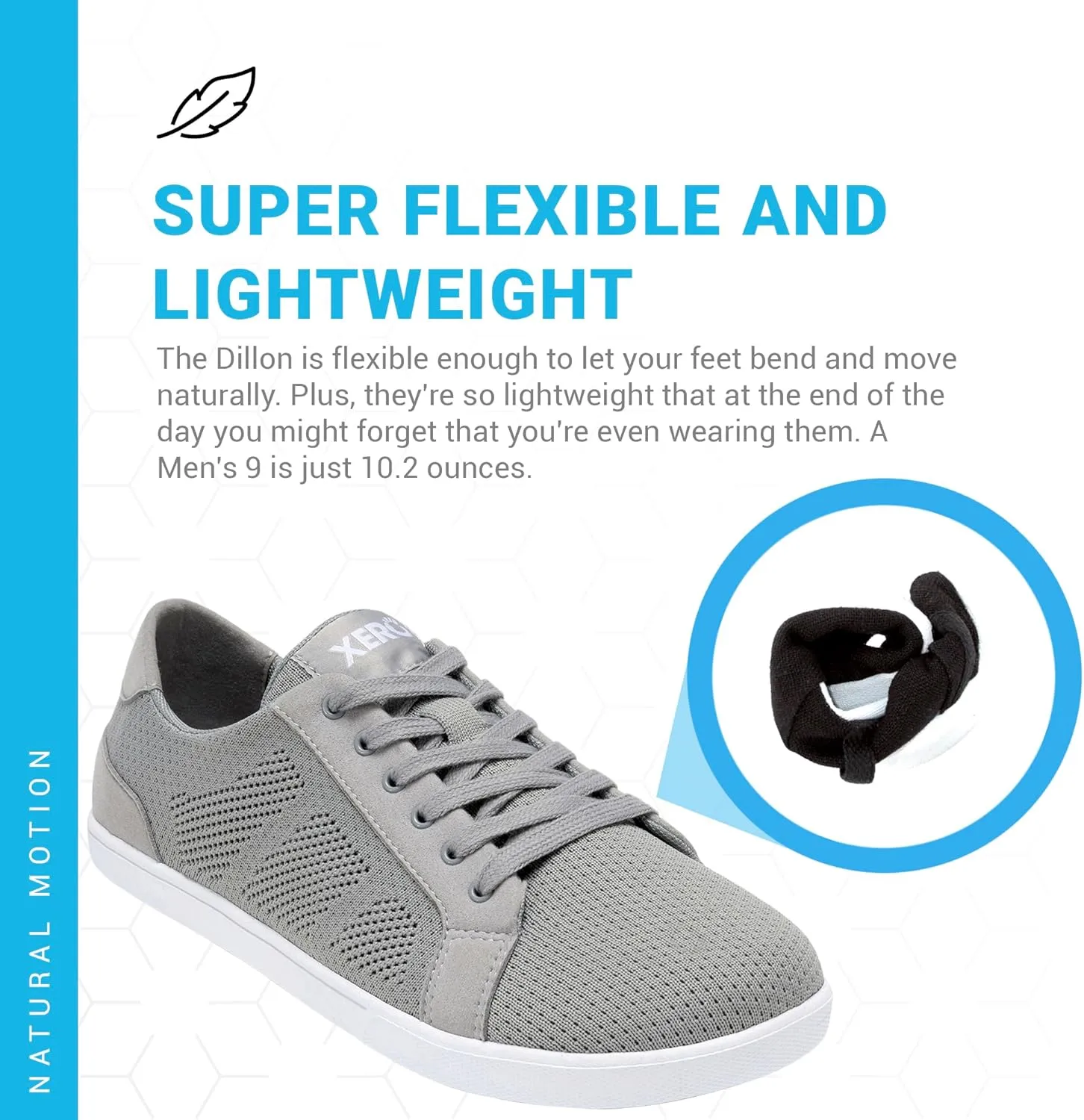Xero Shoes Men's Dillon Barefoot Classic Sneaker
