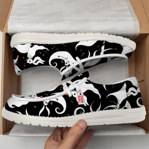 Zero Dog Canvas Loafer Shoes